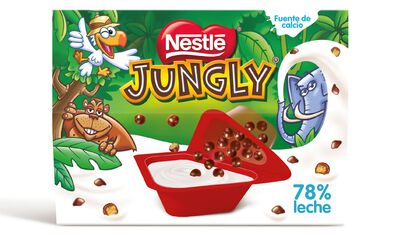 Yogur Jungly Nestlé 210g pack 2 bolitas