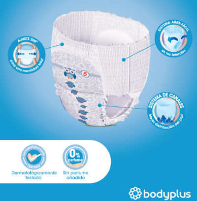 Pants infantil Bodyplus 20 uds talla 5