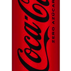 Refresco de cola zero az&uacute;car Coca-Cola lata 50cl