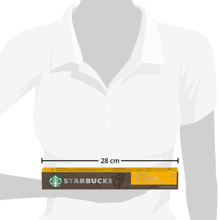 Café blonde espresso roast intensidad 6 Starbucks 10 cáps