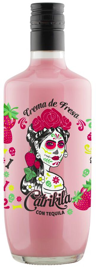 Licor Crema Fresa con tequila Brisamar 70cl