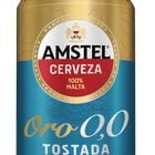 Cerveza sin alcohol Amstel Oro 0,0 Tostada lata 33cl