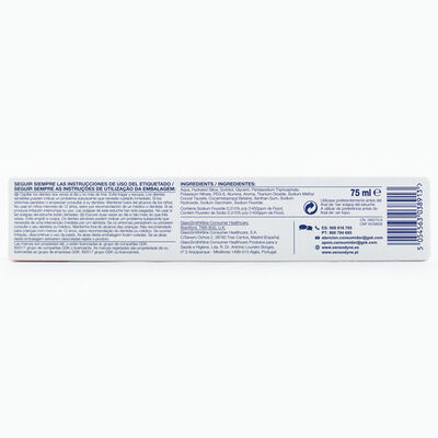 Pasta de dientes Sensodyne 75ml blanqueante