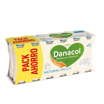 Bebida l&aacute;ctea Danacol colesterol pack 12 natural
