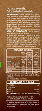 Salteado Alipende 500g monta&ntilde;&eacute;s