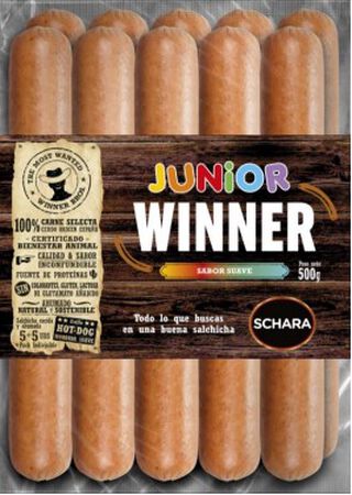 Salchicha Schara 500G Junior Winner