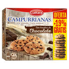 Galletas de chocolate Campurrianas 350g + 66g