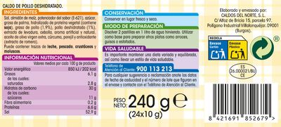 Pastillas de caldo de pollo Alipende 24 unidades