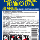 Lejía densa Lanta 2l con detergente