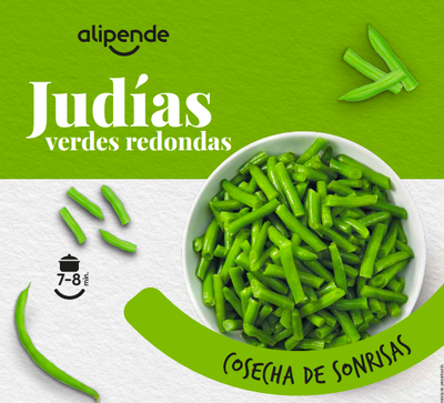 Judías verdes Alipende 1kg redondas