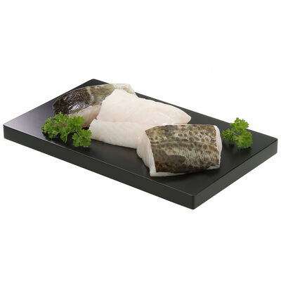 Bacalao fresco por media pieza o pieza entera peso aproximado 3kg