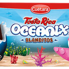 Bizcochito Tostarica Cu&eacute;tara Oceanix leche y chocolate pack 5