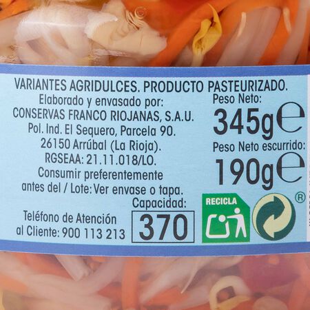 Ensalada china sin gluten Alipende 190g
