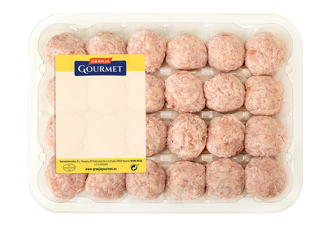Albondigas de pollo y pavo Granja Gourmet 640g