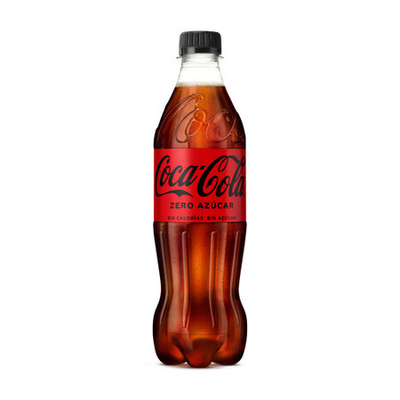 Refresco cola Coca-Cola botella 50cl zero