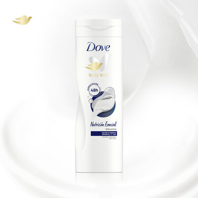 Body milk para piel seca con nutrici&oacute;n esencial Dove 400 ml