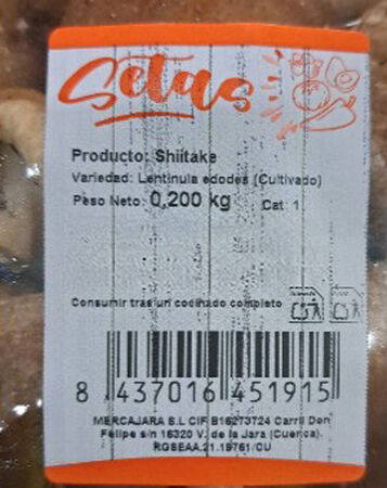 Seta shitake 200g