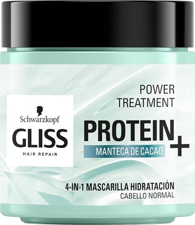 Mascarilla capilar Gliss 4en1 Hidrataci&oacute;n 400 ml
