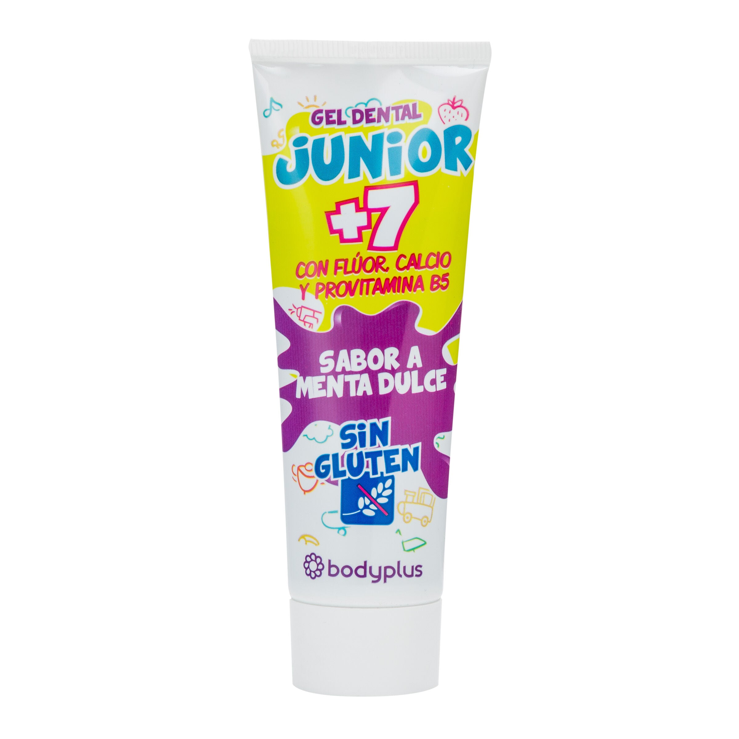 Gel dental Bodyplus junior +7