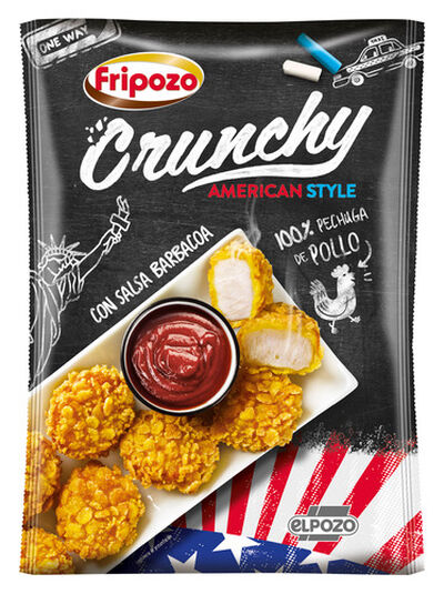 Crunchy pollo Fripozo salsa barbacoa 300g