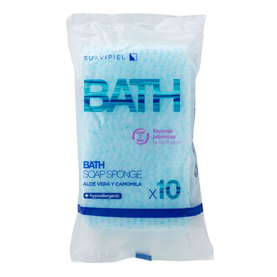 Esponja Suavipiel jabonosa desechable