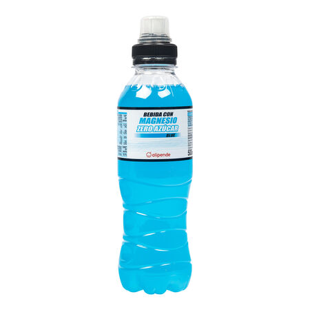 Bebida isotónica sin azúcar magnesio Alipende 0,5l blue