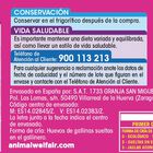 Huevos de gallinas sueltas en el gallinero Alipende 24u "clase m"