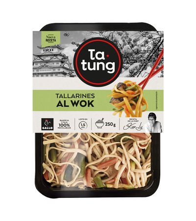 Tallarines al wok Ta-tung 250g