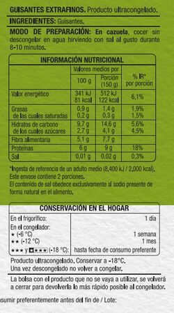Guisantes Alipende 300g extrafinos