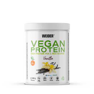 Proteína vegana de vainilla Weider 300g