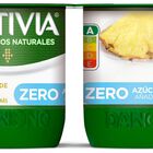Bífidus probiótico Activia desnatado 0% materia grasa pack 4 piña