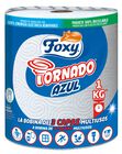 Papel de cocina en rollo Foxy tornado azul