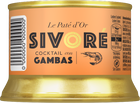 Pat&eacute; cocktail con gambas Sivore 150g