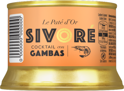 Pat&eacute; cocktail con gambas Sivore 150g