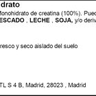 Creatina monohidrato Just Loading 255g