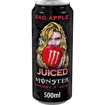 Bebida energética Bad Apple Monster 500ml
