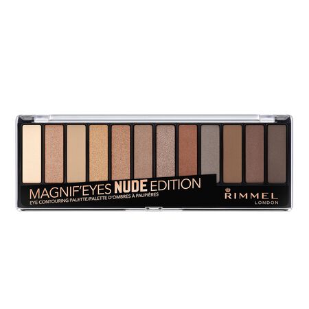 Maquillaje estuche sombra de ojos Rimmel Magnif'eyes 001 nude