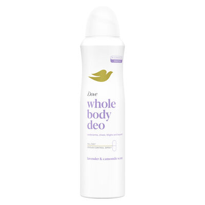 Desodorante spray Corporal Dove 150 ml Lavanda&camomila