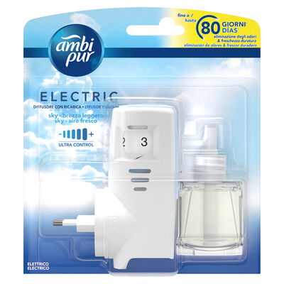 Ambientador eléctrico Ambipur aparato+recambio sky