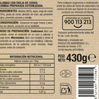 Alubia sin gluten Alipende 430g con oreja