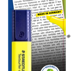 Marcador fluorescente amarillo Staedtler