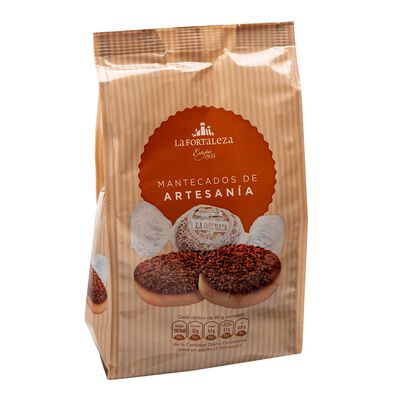 Mantecados artesan&iacute;a La Fortaleza 500g