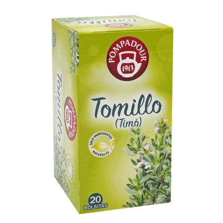 Infusión de tomillo Pompadour 20unid