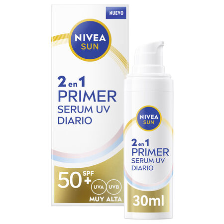 Serum uv diario Nivea 30 ml f50 acido hialuronico y licocalcón A