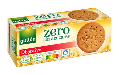 Galleta sin azúcar añadido zero Gullón 400g digestive