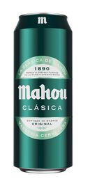 Cerveza rubia Mahou Clásica lata 50cl