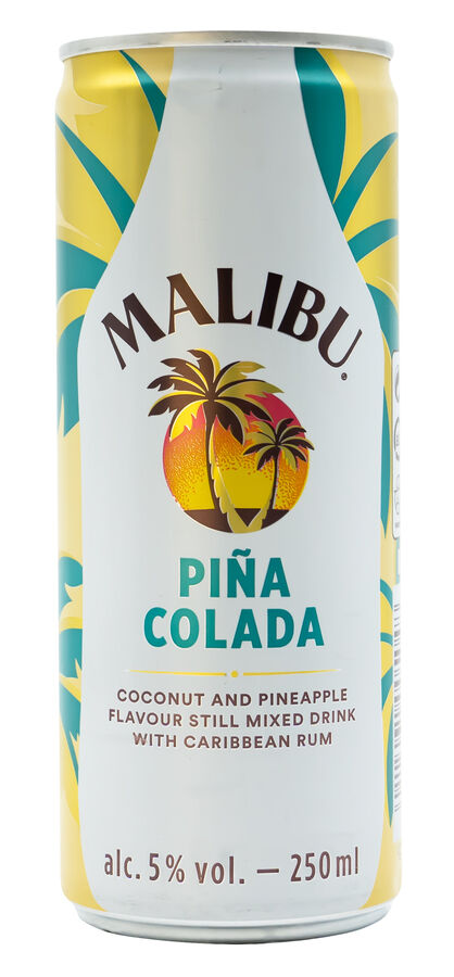 Malibú con piña colada 25cl