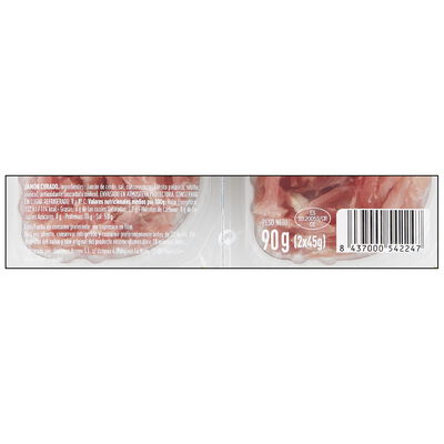 Hilos jam&oacute;n curado de Bodega Arroyo 2 x 45 gr.