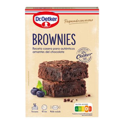 Preparado brownie Dr. Oetker 456 g.