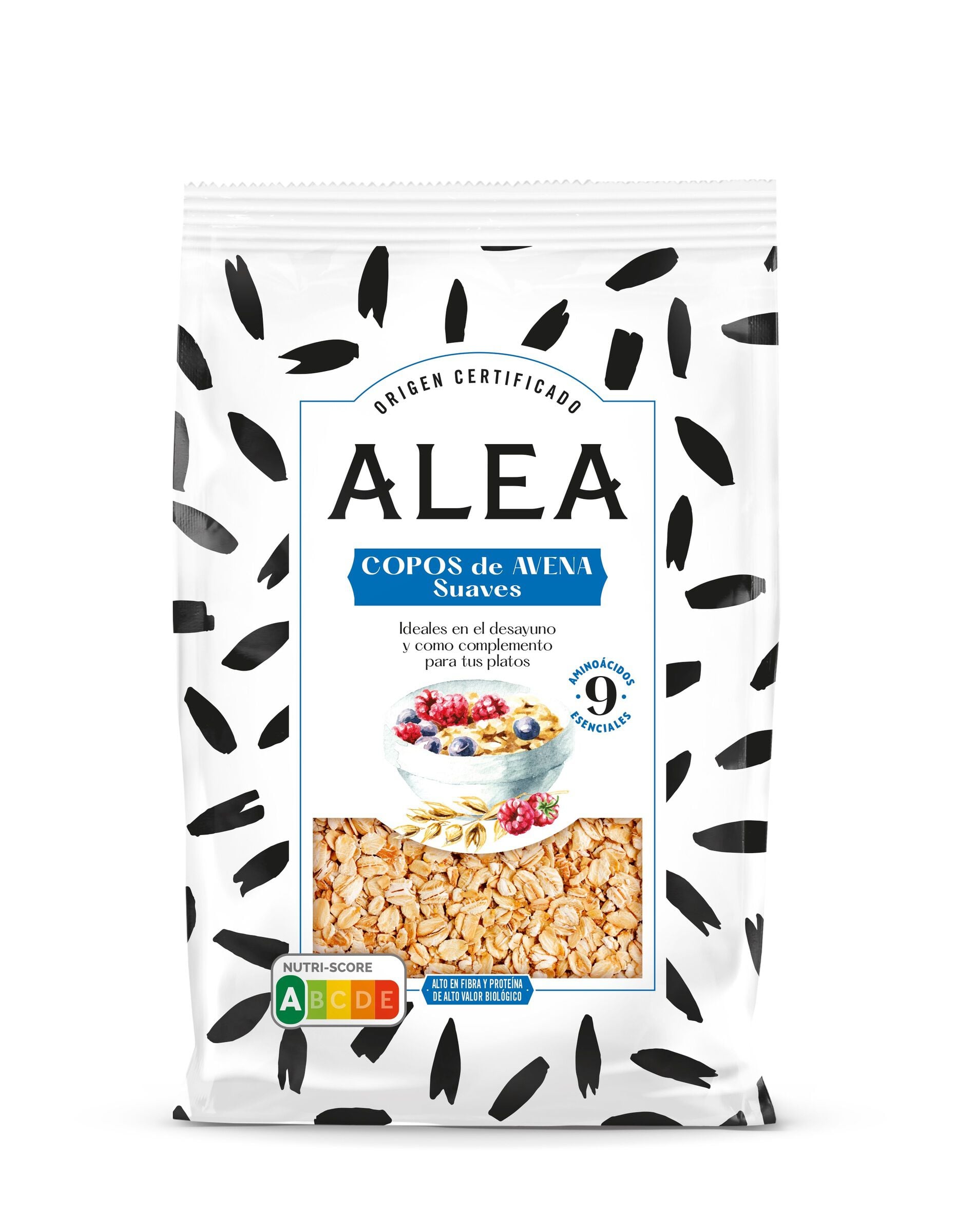 Copos de avena suaves Alea 500g